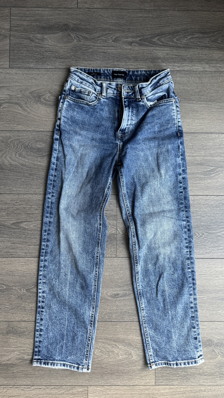 Frank And Oak Patti Straight Jeans Size 1